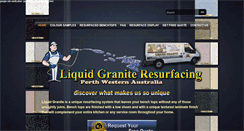 Desktop Screenshot of liquidgranite.com.au